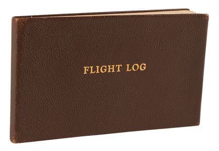 Lot #266 Godfrey McHugh's Personal World War II Flight Log - September 15, 1941, to December 31, 1944 - Featuring (47) Signatures - Image 2