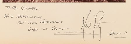 Lot #290 Neil Armstrong Signed Photograph - Image 2