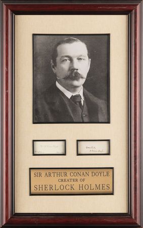 Lot #645 Arthur Conan Doyle Signature - Image 1