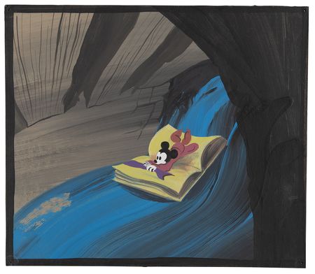 Lot #363 Mickey Mouse concept painting from