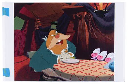 Lot #476 Walrus production cel from Alice in Wonderland - Image 2