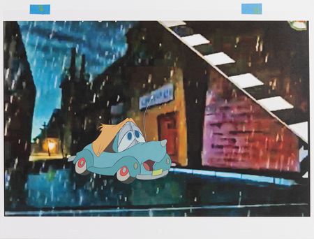 Lot #477 Susie production cel from Susie the Little Blue Coupe - Image 3
