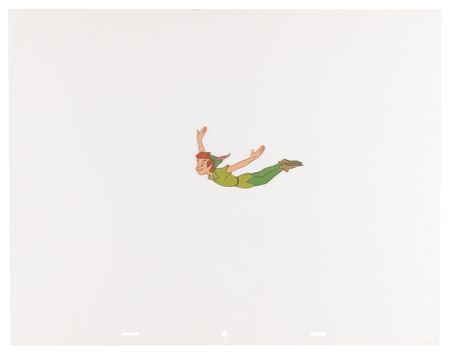 Lot #379 Peter Pan production cel and production background from Peter Pan - Image 3