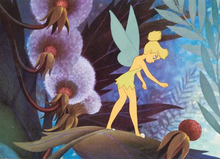 Lot #381 Tinker Bell production cel from Peter Pan - Image 1