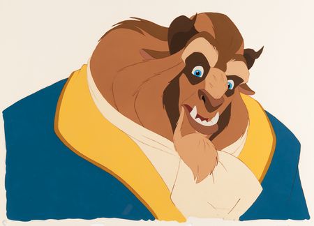 Lot #499 Beast production cel from a Beauty and the Beast commercial - Image 2