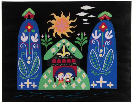 Lot #399 Mary Blair concept painting of the