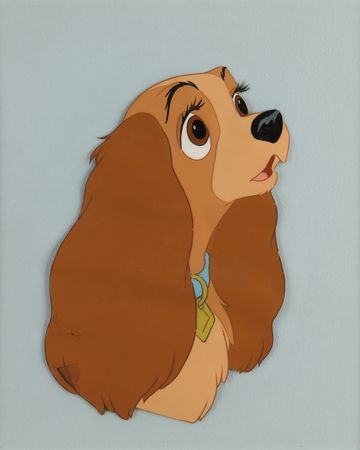 Lot #482 Lady production cel from Lady and the Tramp - Image 2