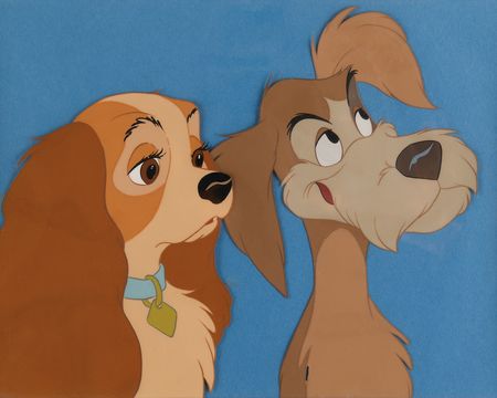 Lot #382 Lady and Toughy production cels from Lady and the Tramp - Image 2