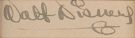 Lot #349 Dopey production cel and production drawing from Snow White and the Seven Dwarfs with Walt Disney Signature - Image 4