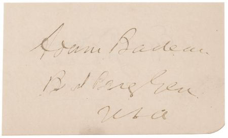Lot #241 Civil War Autograph Collection: (20) Generals, Officers, and Politicians - Image 12