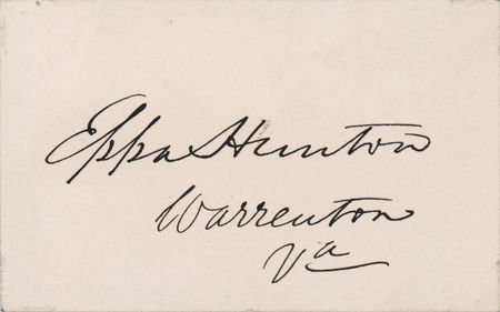 Lot #241 Civil War Autograph Collection: (20) Generals, Officers, and Politicians - Image 13