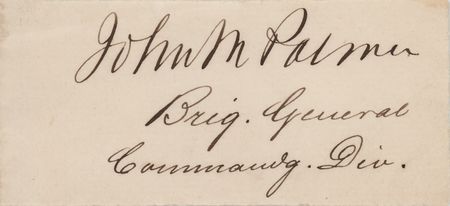 Lot #241 Civil War Autograph Collection: (20) Generals, Officers, and Politicians - Image 15