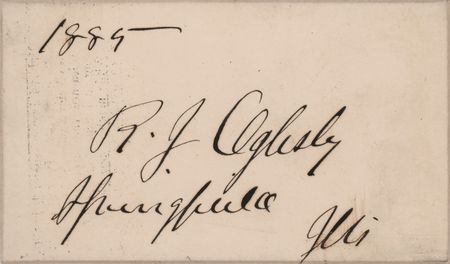 Lot #241 Civil War Autograph Collection: (20) Generals, Officers, and Politicians - Image 17