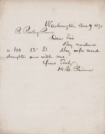 Lot #241 Civil War Autograph Collection: (20) Generals, Officers, and Politicians - Image 2