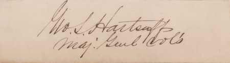 Lot #241 Civil War Autograph Collection: (20) Generals, Officers, and Politicians - Image 21