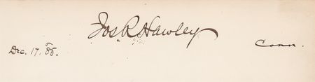 Lot #241 Civil War Autograph Collection: (20) Generals, Officers, and Politicians - Image 5
