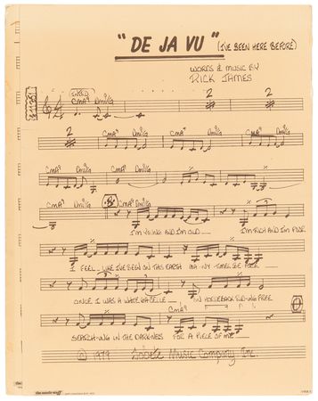 Lot #766 Rick James (4) Sheet Music Booklets for Teena Marie - Image 3