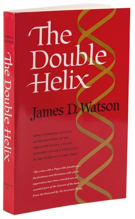 Lot #168 DNA: James D. Watson Signed Book - The Double Helix - Image 3