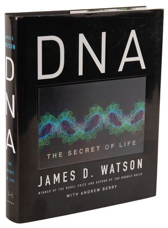 Lot #169 DNA: James D. Watson Signed Book - DNA: The Secret of Life - Image 3