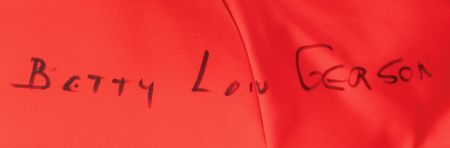 Lot #347 Cruella de Vil: Betty Lou Gerson Signed Ceramic Doll - Image 5