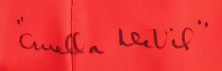 Lot #347 Cruella de Vil: Betty Lou Gerson Signed Ceramic Doll - Image 6