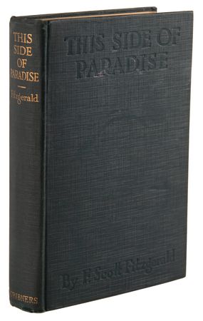 Lot #652 F. Scott Fitzgerald: This Side of Paradise (First Edition) - Image 1
