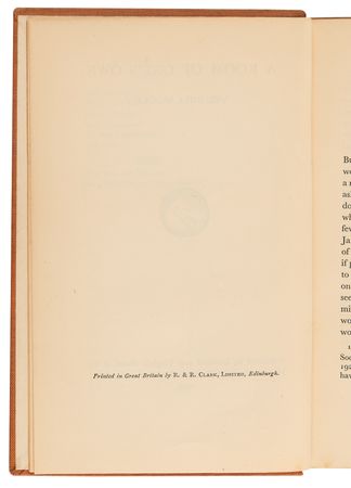 Lot #698 Virginia Woolf: A Room of One's Own (First Edition) - Image 3