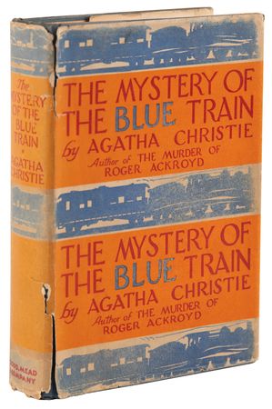 Lot #576 Agatha Christie: The Mystery of the Blue Train (First American Edition) - Image 1