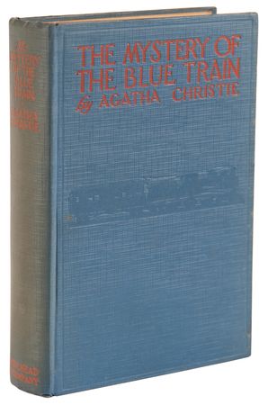 Lot #576 Agatha Christie: The Mystery of the Blue Train (First American Edition) - Image 3