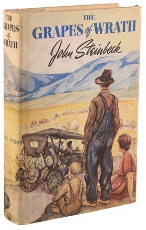 Lot #606 John Steinbeck: The Grapes of Wrath (First Edition) - Image 1