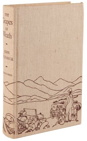 Lot #606 John Steinbeck: The Grapes of Wrath (First Edition) - Image 3