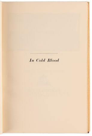 Lot #637 Truman Capote: In Cold Blood (First Edition) - Image 2