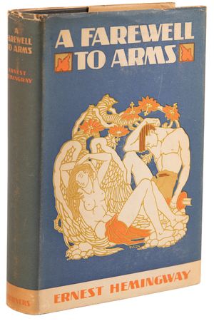 Lot #593 Ernest Hemingway: A Farewell to Arms (First Edition) - Image 1