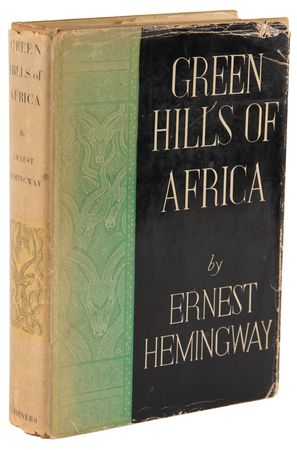 Lot #660 Ernest Hemingway: Green Hills of Africa (First Edition) - Image 1