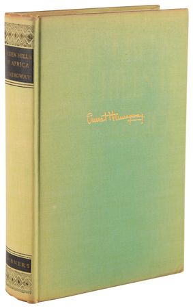Lot #660 Ernest Hemingway: Green Hills of Africa (First Edition) - Image 3