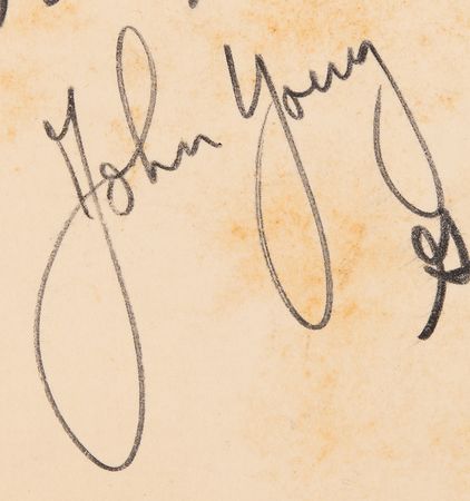 Lot #303 NASA Astronauts Multi-Signed (38) Oversized Photograph with (8) Moonwalkers - Image 4