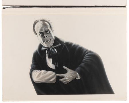 Lot #822 Lon Chaney, Sr: Joann Daley Original 'Phantom of the Opera' Artwork - Image 3