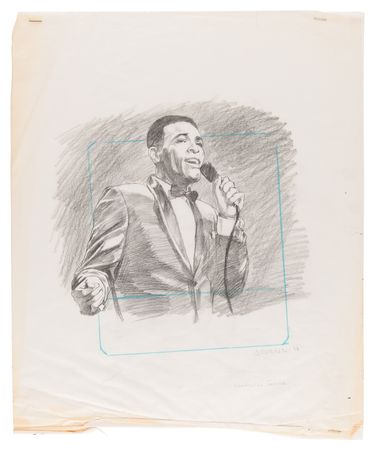 Lot #775 Rock and Roll Musicians: Joann Daley (3) Original Drawings - Image 4