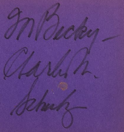 Lot #543 Charles Schulz Signed Book - Happiness Is a Sad Song - Image 2