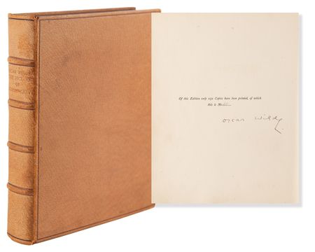 Lot #612 Oscar Wilde Signed Book - The Picture of Dorian Gray (Ltd. Ed. #40/250) - Image 1