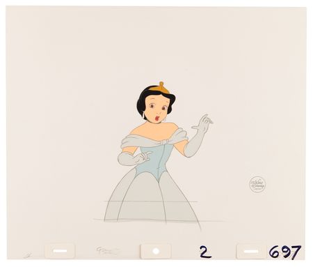 Lot #501 Snow White production cel from 65th Academy Awards Television Broadcast - Image 2