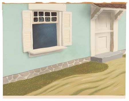 Lot #370 Mickey Mouse publicity cel and hand-painted background from the Art Props Studio - Image 4