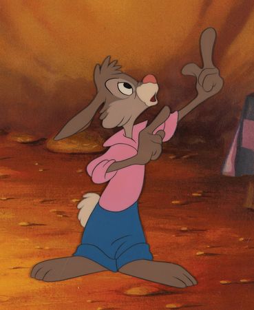 Lot #378 Br'er Rabbit production cel from Song of the South - Image 1