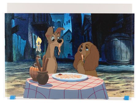 Lot #383 Lady and Tramp production cels from Lady and the Tramp - Image 2