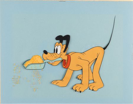 Lot #467 Pluto production cel from a Disney television cartoon - Image 1