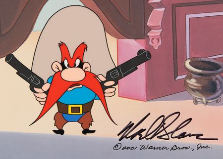 Lot #536 Yosemite Sam limited edition cel from the Termite Terrace II Portfolio (Ltd. Ed. # 89/100) - Image 2