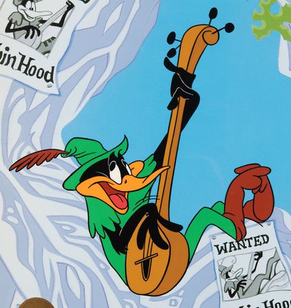 Lot #505 Chuck Jones signed Daffy Duck limited edition cel from the Stars of Termite Terrace Series (Ltd. Ed. #199/200) - Image 2
