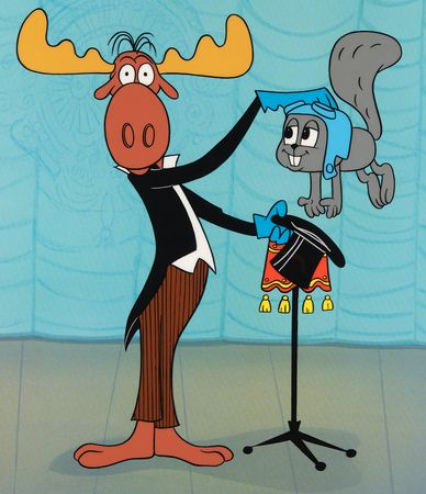 Lot #552 Rocky and Bullwinkle limited edition cel for The Adventures of Rocky and Bullwinkle and Friends (Ltd. Ed. AP 20/25) - Image 2