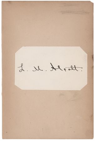Lot #620 Louisa May Alcott Signature - Image 1