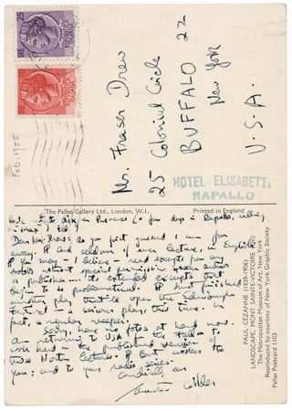 Lot #696 Thornton Wilder Signature and (2) Autograph Letters Signed - Image 5